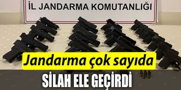 Kocaeli de cok sayida tabanca ele gecirildi