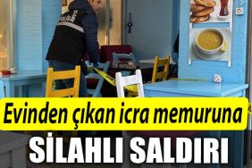 Kocaeli de ise gitmek icin evinden cikan icra memuruna silahli saldiri