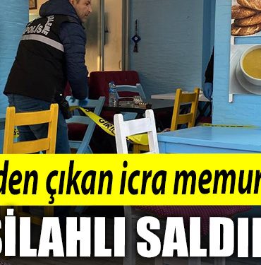 Kocaeli de ise gitmek icin evinden cikan icra memuruna silahli saldiri