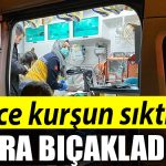 Kocaeli de once kursun siktilar sonra bicakladilar
