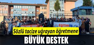 Kocaeli de sozlu tacize ugrayan ogretmene destek