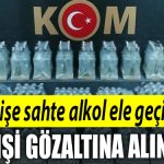 Kocaelide 171 sise sahte alkol ele gecirildi 3 gozalti