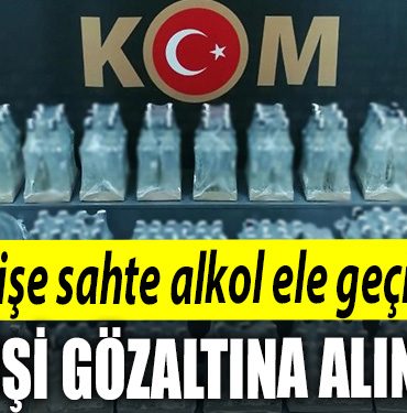 Kocaelide 171 sise sahte alkol ele gecirildi 3 gozalti