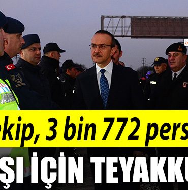 Kocaelide 437 ekip 3 bin 772 personel yilbasi aksami icin teyakkuzda