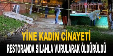 Kocaelide kadin cinayeti Restoranda silahla vurularak olduruldu 1