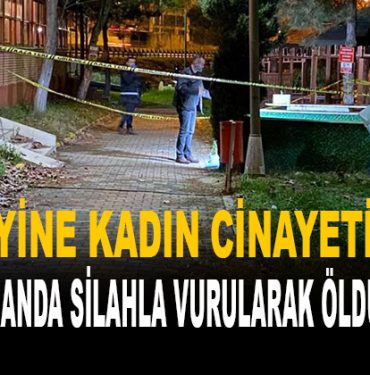 Kocaelide kadin cinayeti Restoranda silahla vurularak olduruldu 1