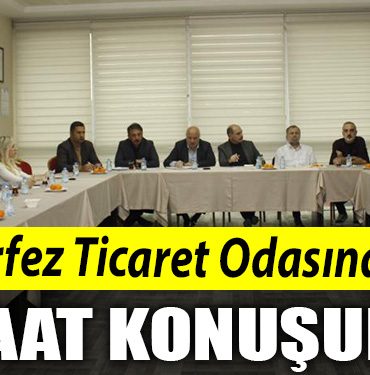 Korfez Ticaret Odasinda insaat konusuldu