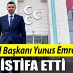 MHP Kocaeli Il Baskani Yunus Emre Kurt istifa etti