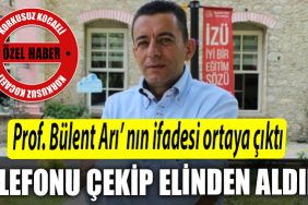 Olay profesor Bulent Ari nin ifadesi ortaya cikti. 1