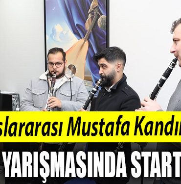 Uluslararasi Mustafa Kandirali Klarnet Yarismasinda start verildi