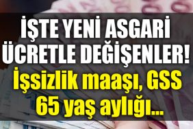 asgari ucretle degisienler