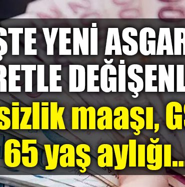 asgari ucretle degisienler