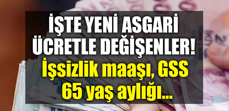 asgari ucretle degisienler