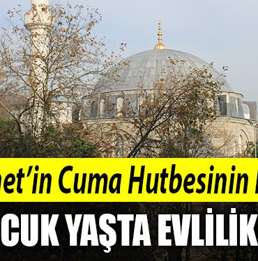 diyanet hutbesi