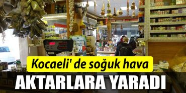 kocaeli de soguk hava aktarlara yaradi