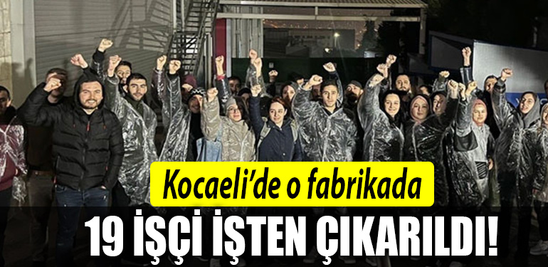 kocaeli fabrika 19 saat
