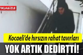 kocaeli hirsizi