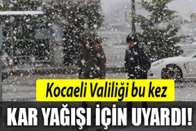 kocaeli kar