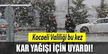 kocaeli kar
