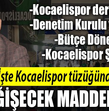 kocaelispor kongre