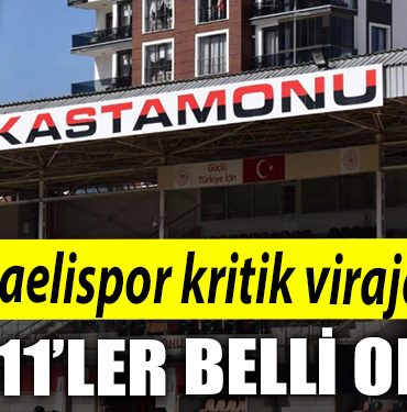 kocaelispor kritik virajda. kadrolar belli oldu