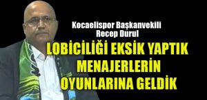 kocaelispor recep durul