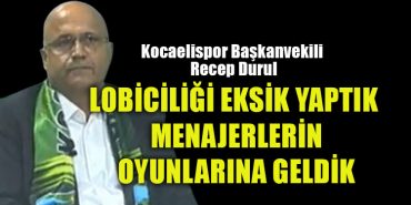 kocaelispor recep durul