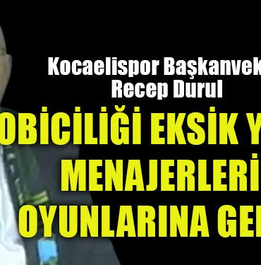 kocaelispor recep durul