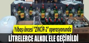 kocalei de yilbasi oncesi ZINCIR 2 operasyonunda