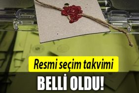 secim takvimi belli oldu