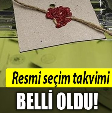 secim takvimi belli oldu