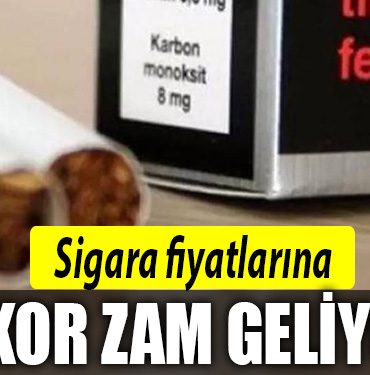 sigara zam