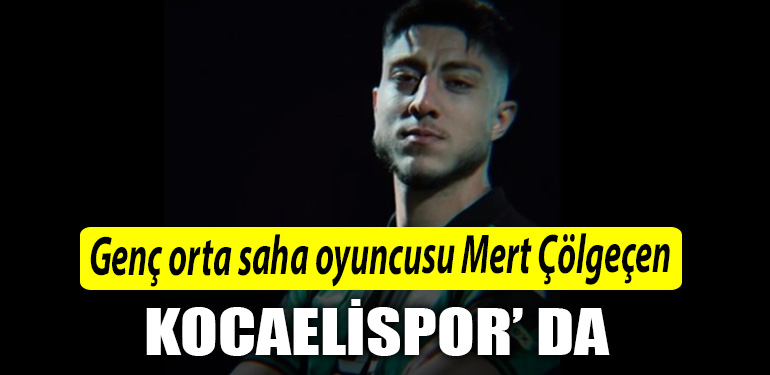 Genc orta saha oyuncusu Mert Colgecen Kocaelisporda 1
