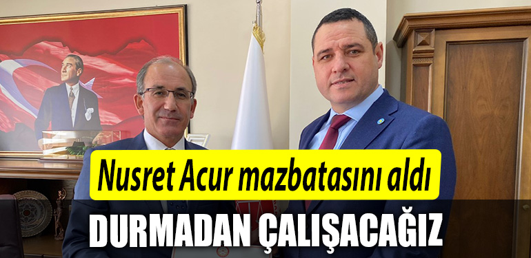 IYI Parti Kocaeli Il Baskani mazbatasini aldi ve goreve resmen basladi