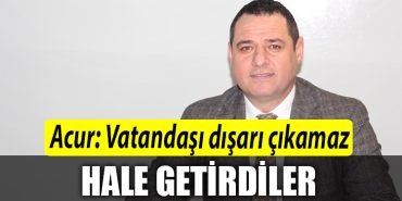 Kocaeli IYI Parti Il Baskani Nusret Acur ulasim zammina tepki gosterdi. Vatandasi disari cikamaz hale getirdiler