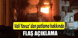 Kocaeli Valisi Seddar Yavuz Golcuk te yasanan patlamayla ilgili aciklama yapti