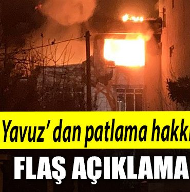 Kocaeli Valisi Seddar Yavuz Golcuk te yasanan patlamayla ilgili aciklama yapti