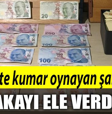 Kocaeli de Is yerinde kumar oynatildigi denetimde ortaya cikti toplanan paraya el konuldu