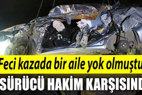 Kocaeli de feci kazada bir aile yok olmustu surucu yeniden hakim karsisinda