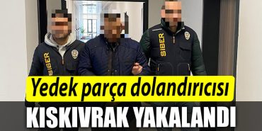 Kocaeli de internet uzerinden yedek otomotiv parca dolandiriciligi yapan sahis tutuklandi