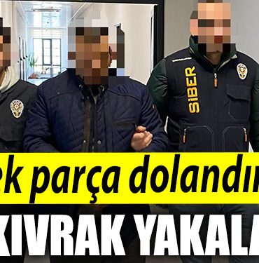Kocaeli de internet uzerinden yedek otomotiv parca dolandiriciligi yapan sahis tutuklandi