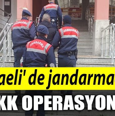 Kocaeli de jandarmadan PKK operasyonu