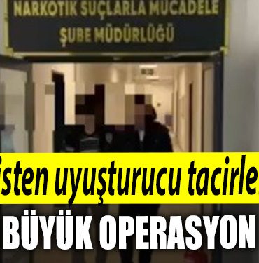 Kocaeli de polisten uyusturucu tacirlerine operasyon