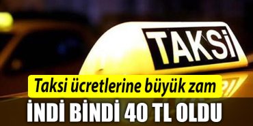 Kocaeli de taksi ucretlerine zam geldi 1