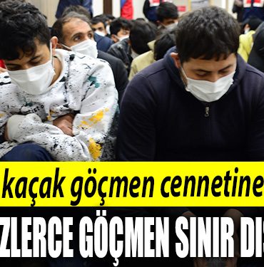 Kocaelide 33 duzensiz gocmen sinir disi edildi