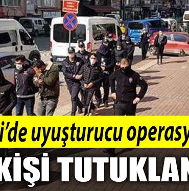 Kocaelide uyusturucu operasyonlari 13 tutuklama