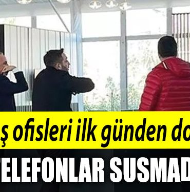 Satis ofisleri ilk gunden doldu. Telefonlar susmadi