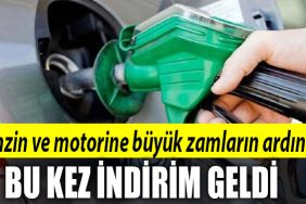 benzin indirim