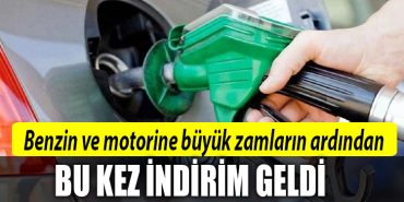 benzin indirim
