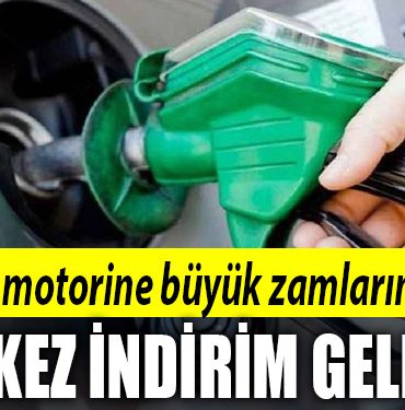 benzin indirim